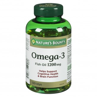 Nature's Bounty Omega-3, 1200mg - 120 Softgels